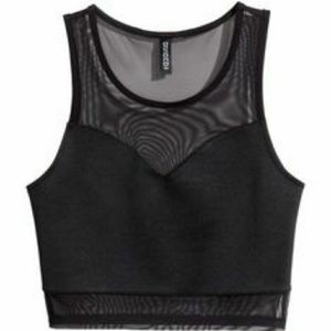 XDonatedX - Mesh crop top!